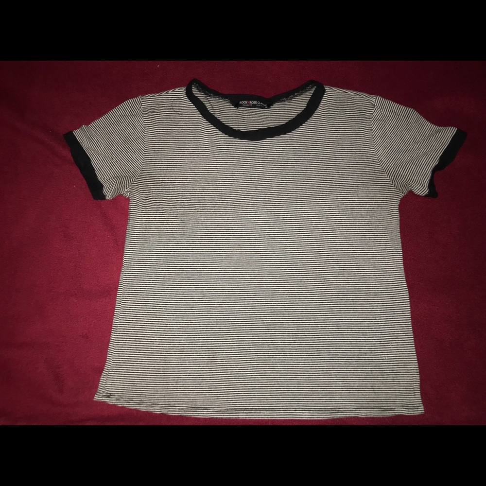 striped tee-shirt